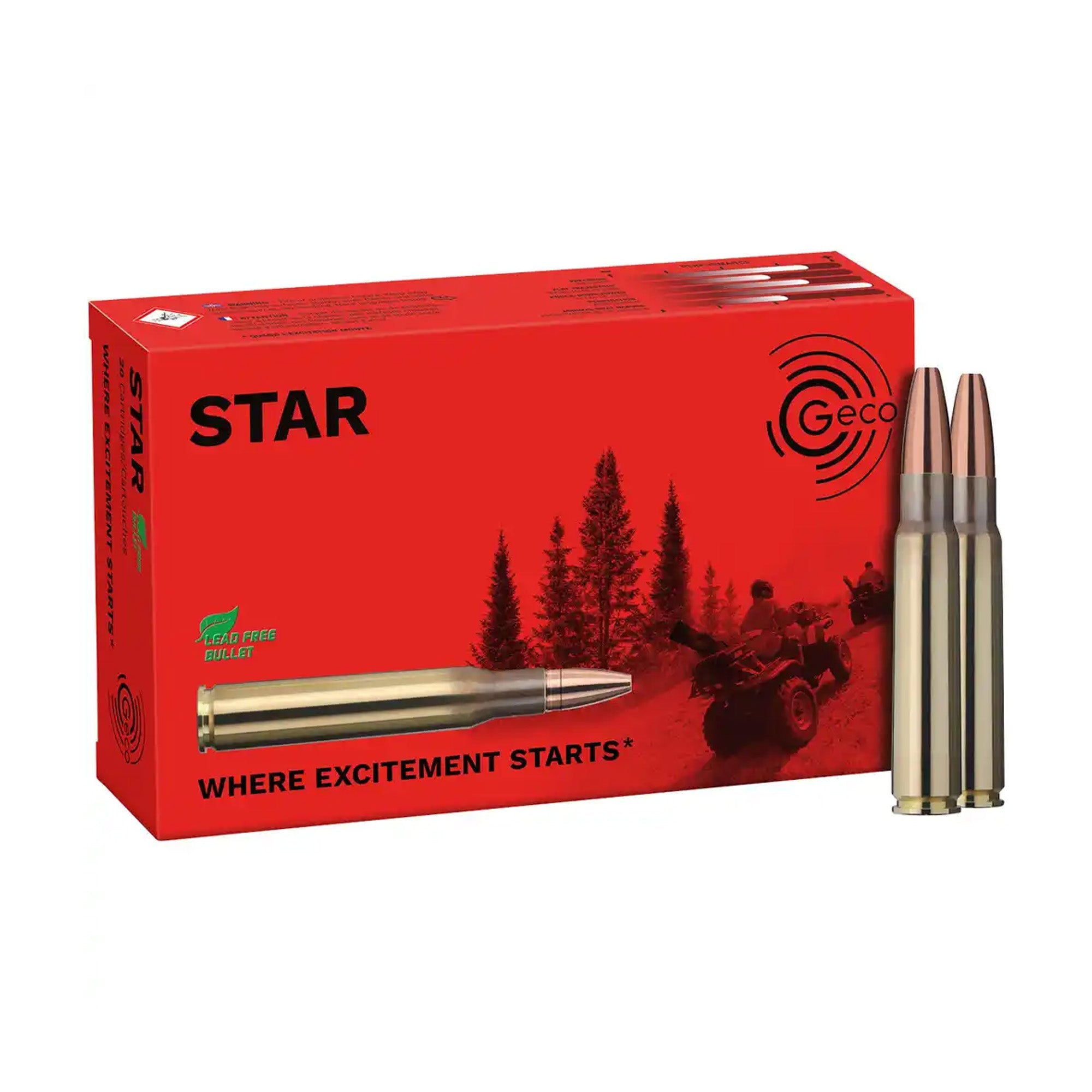 8x57 IS Star 10,4g/160grs. Kugelpatronen