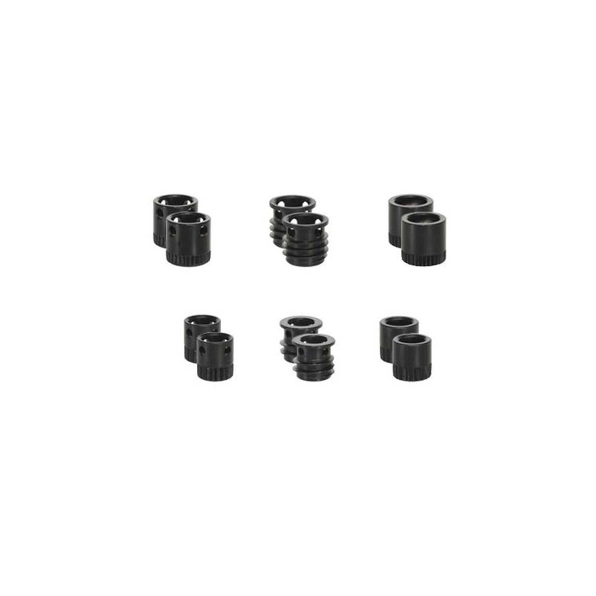 Push & Go - für Holzschäfte - Slim - drehbar - Buchsenset