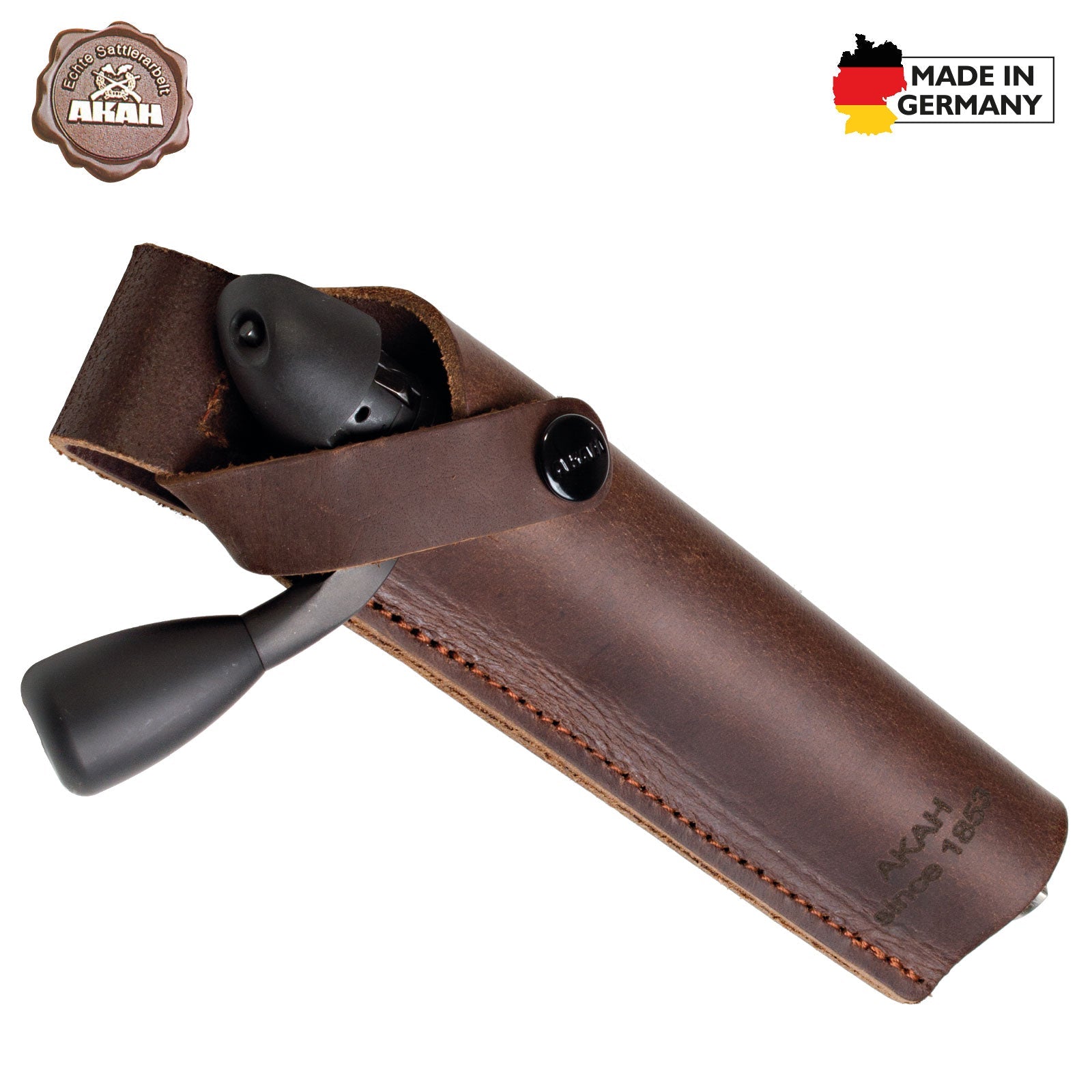 Büffelleder Kammerstengeletui