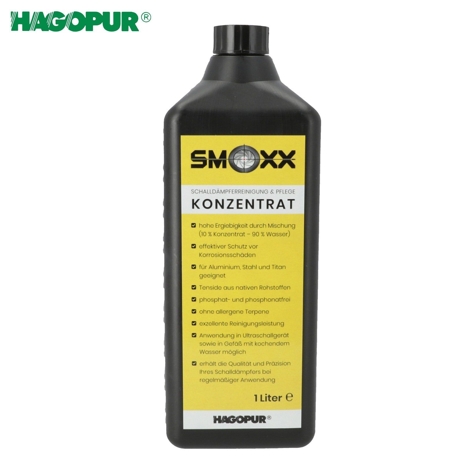 SMOXX Reiniger für Schalldämpfer - Konzentrat