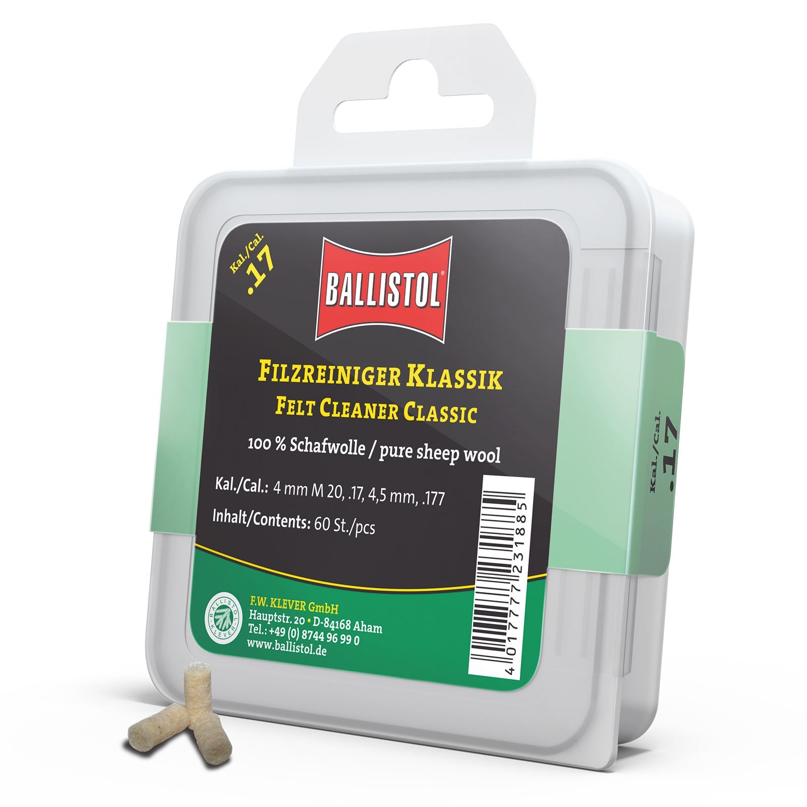 Filzreiniger Klassik / 60 Stk.