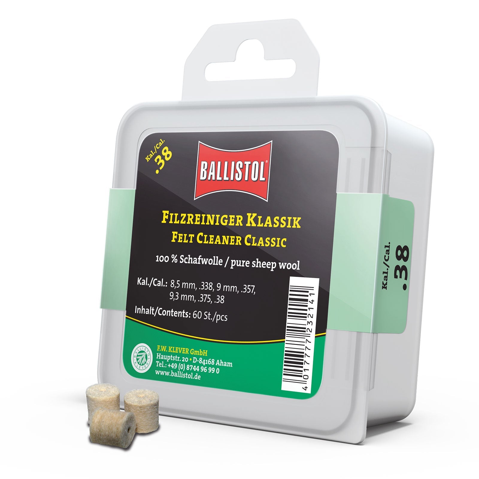 Filzreiniger Klassik / 60 Stk.