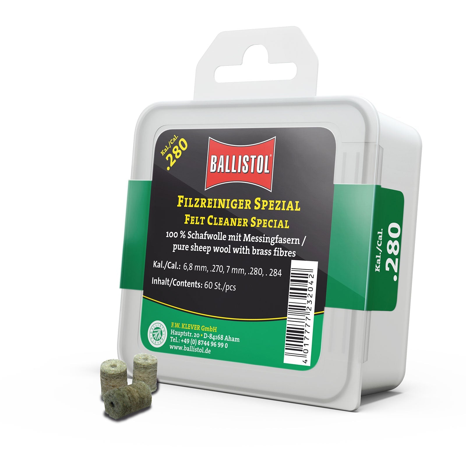 Filzreiniger Spezial / 60 Stk.