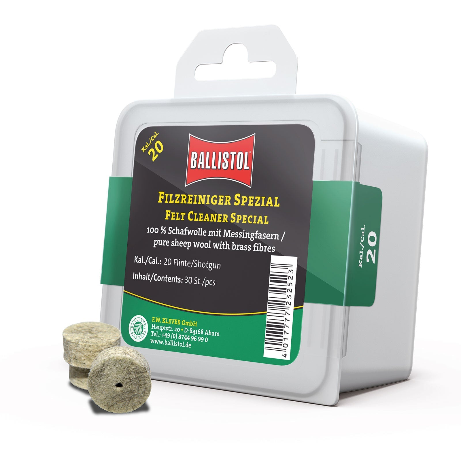 Filzreiniger Spezial / 30 Stk.