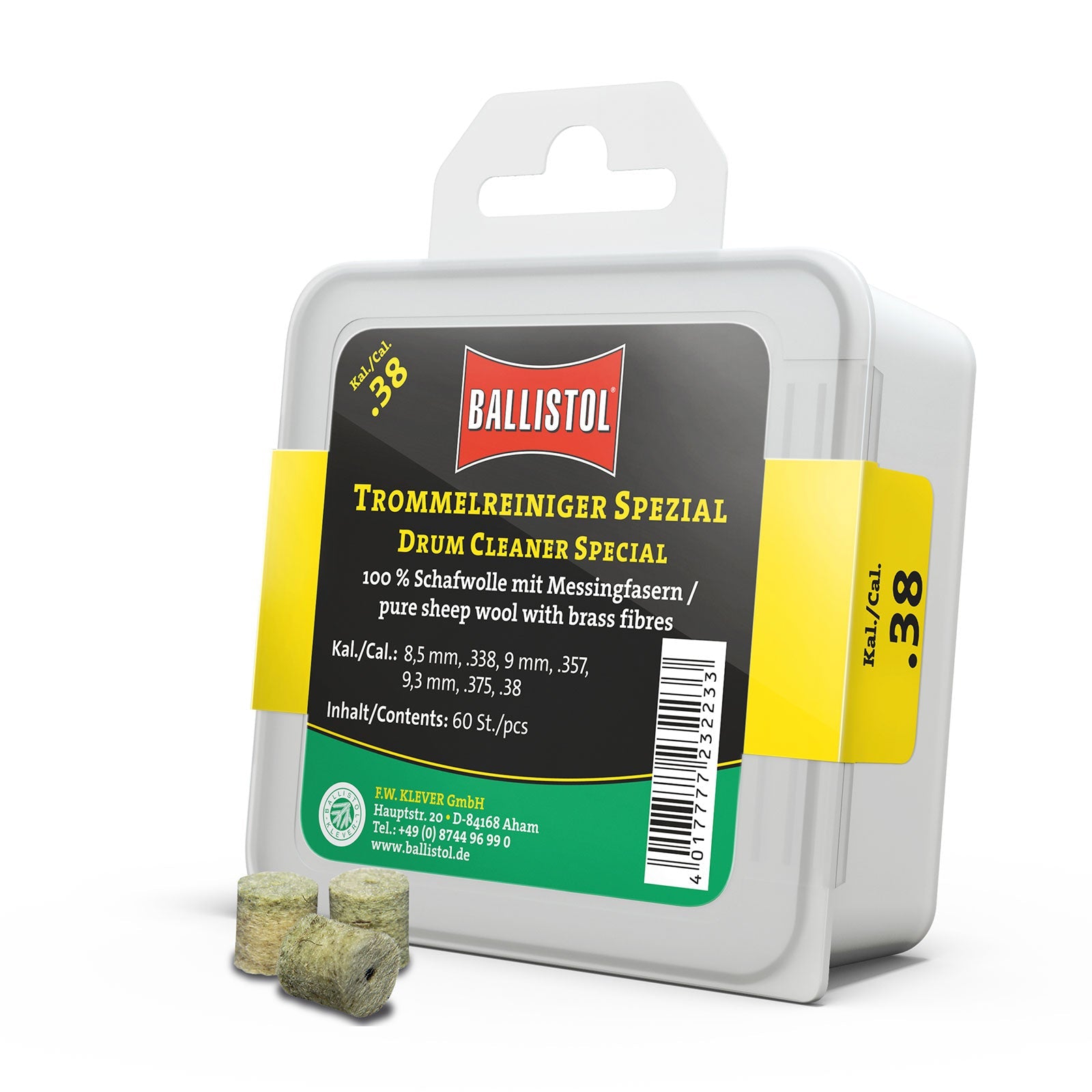 Filz-Trommelreiniger Spezial / 60 Stk.