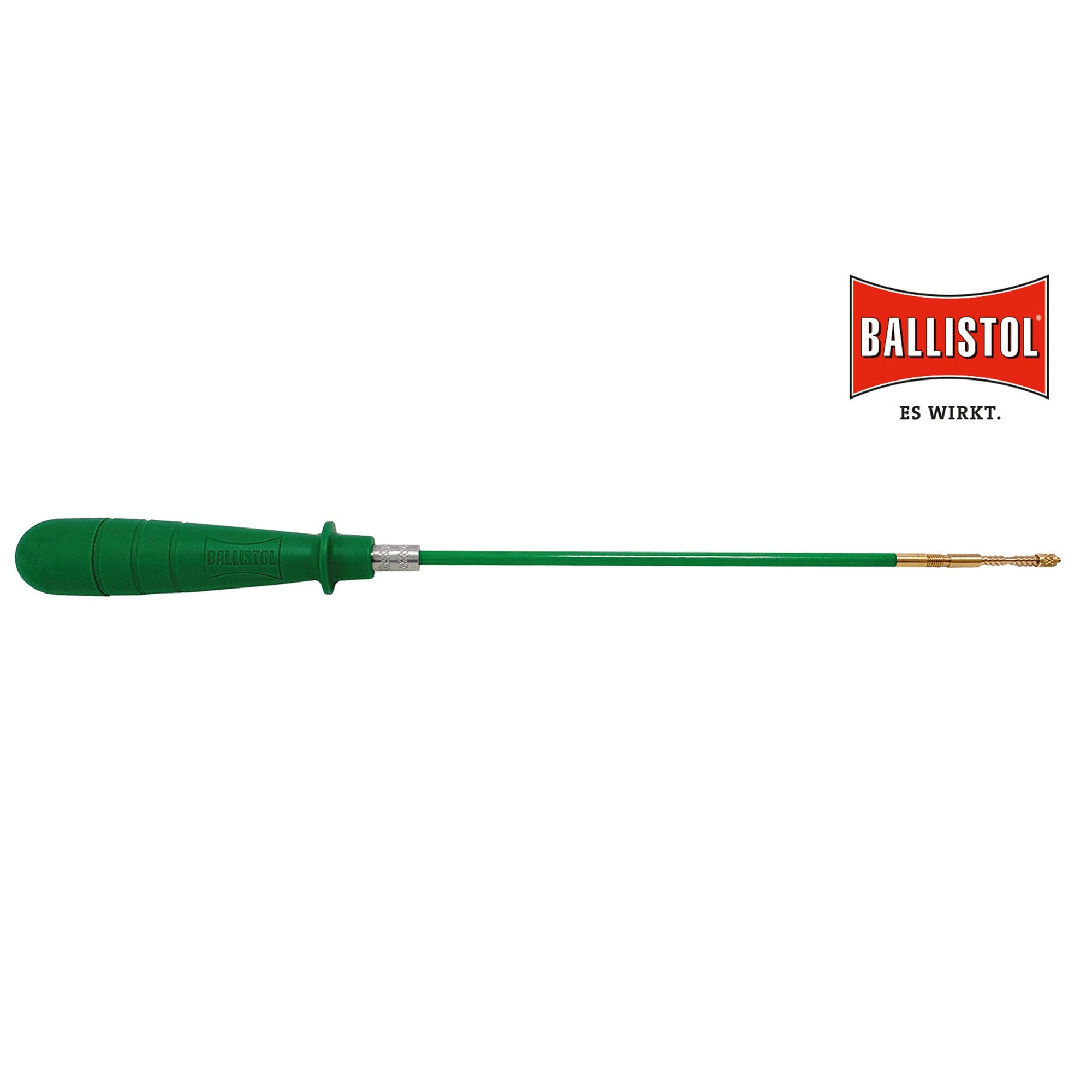 Stahl-Putzstab kurz mit Zubehör