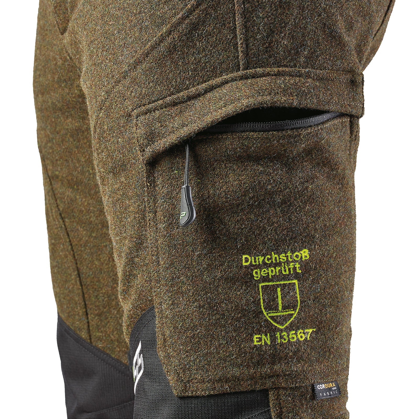 Sauenschutzhose aus Loden