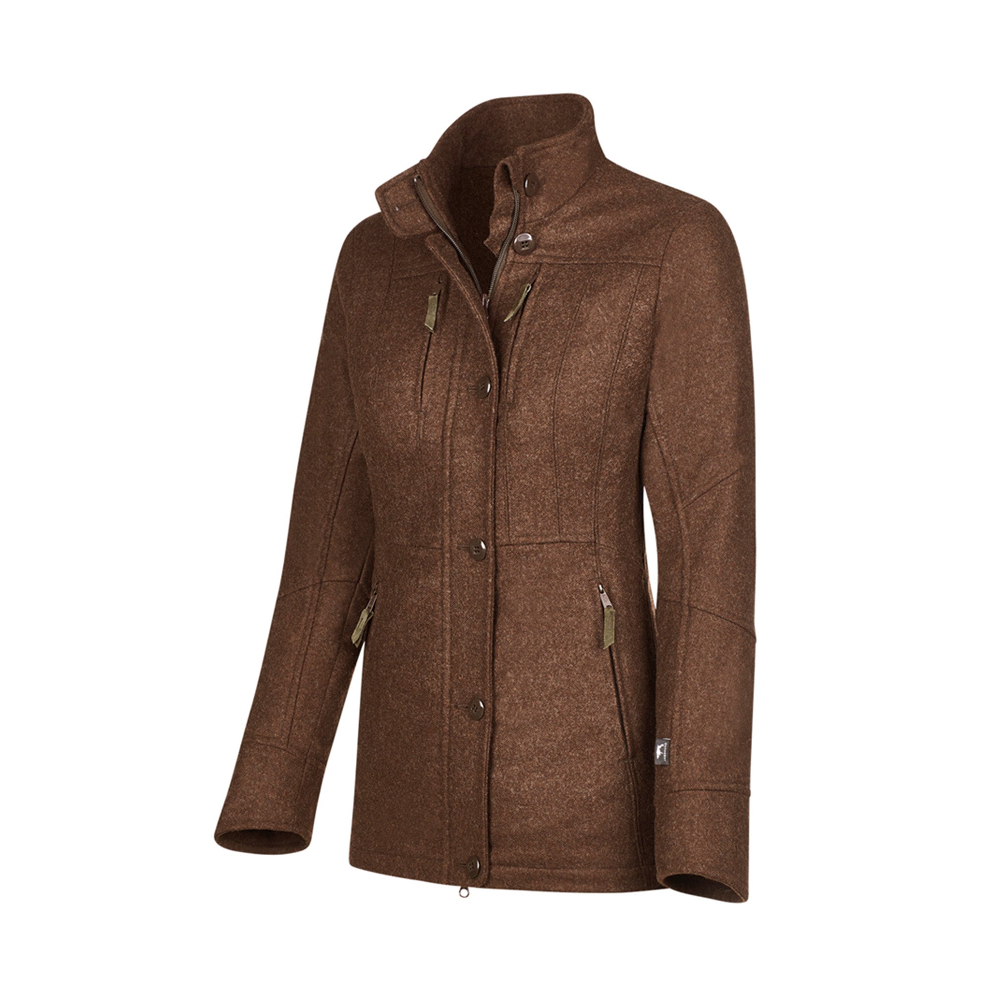 Damen Lodenjacke Gamskopf 2