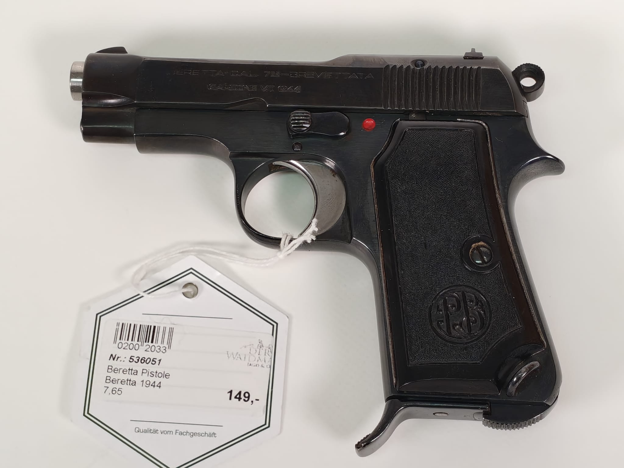 Beretta Mod. Gardone V.T. 1944 7,65mm Browning
