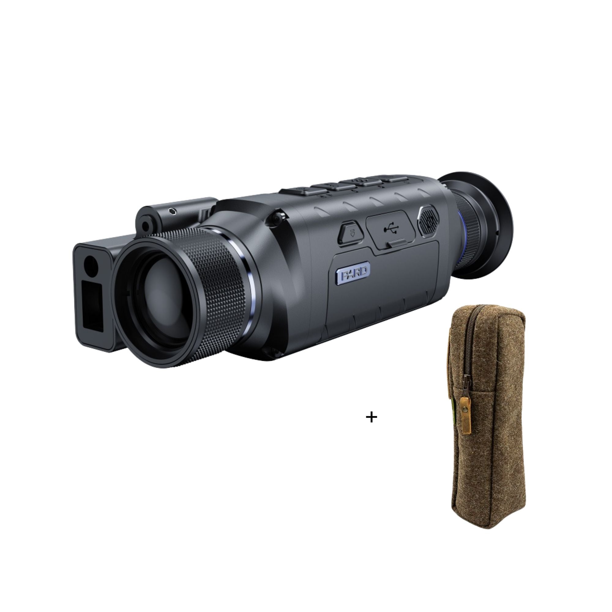 Leopard 640 LRF Wärmebild-Monokular inkl. Waldkauz Tasche