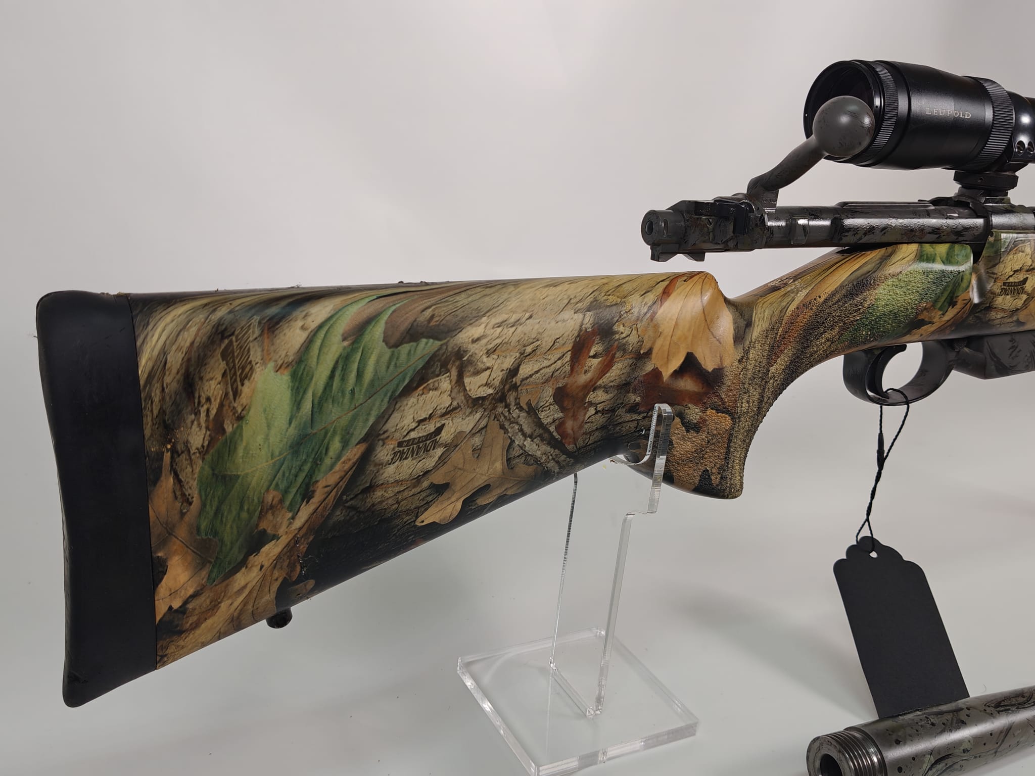 Steyr Mod. 98 .375Ruger mit Wechsellauf, Leupold 2-12x42 und Aimpoint 7000L 2x