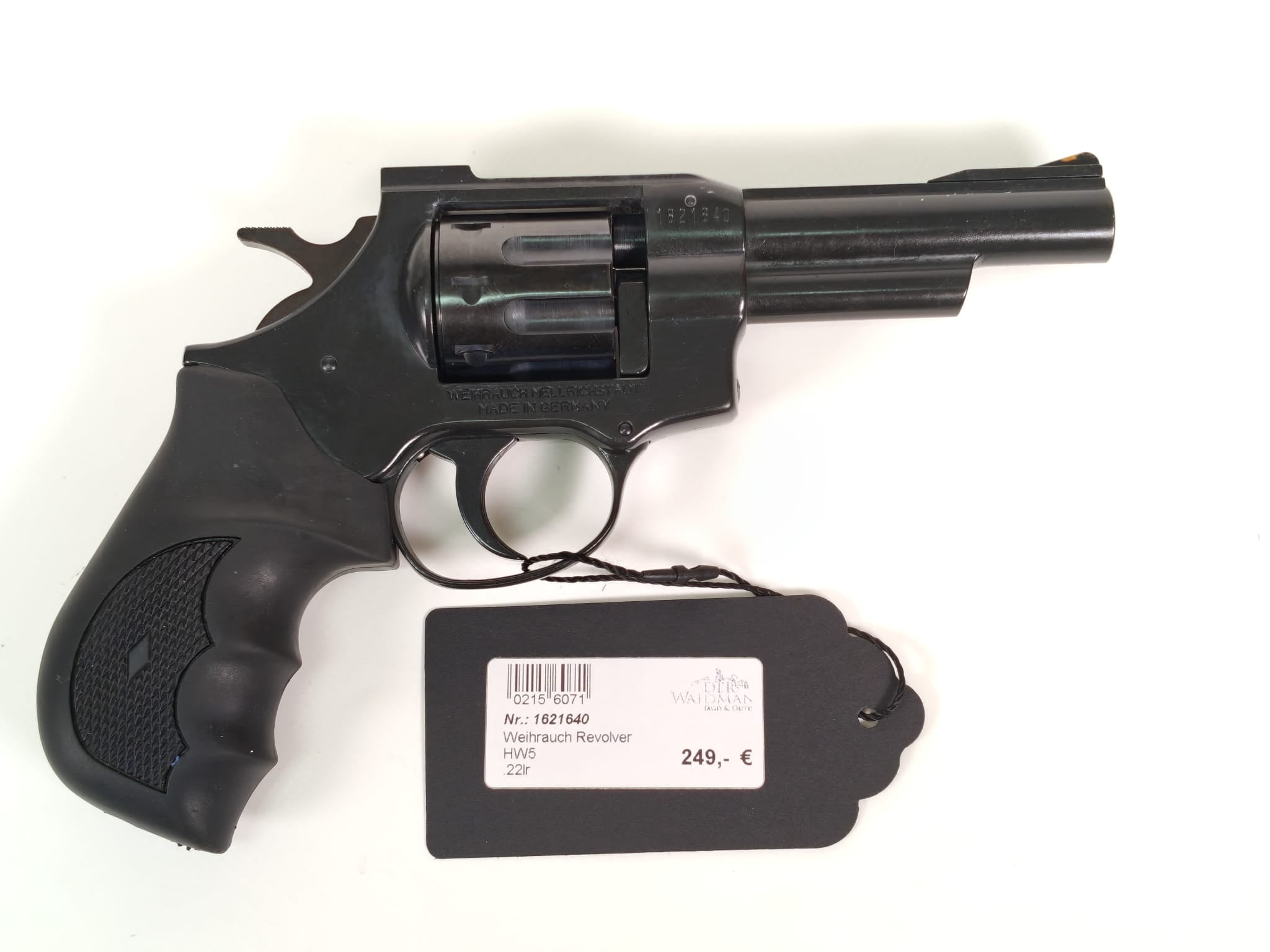 Weihrauch HW5 .22 lfb Revolver 10 cm