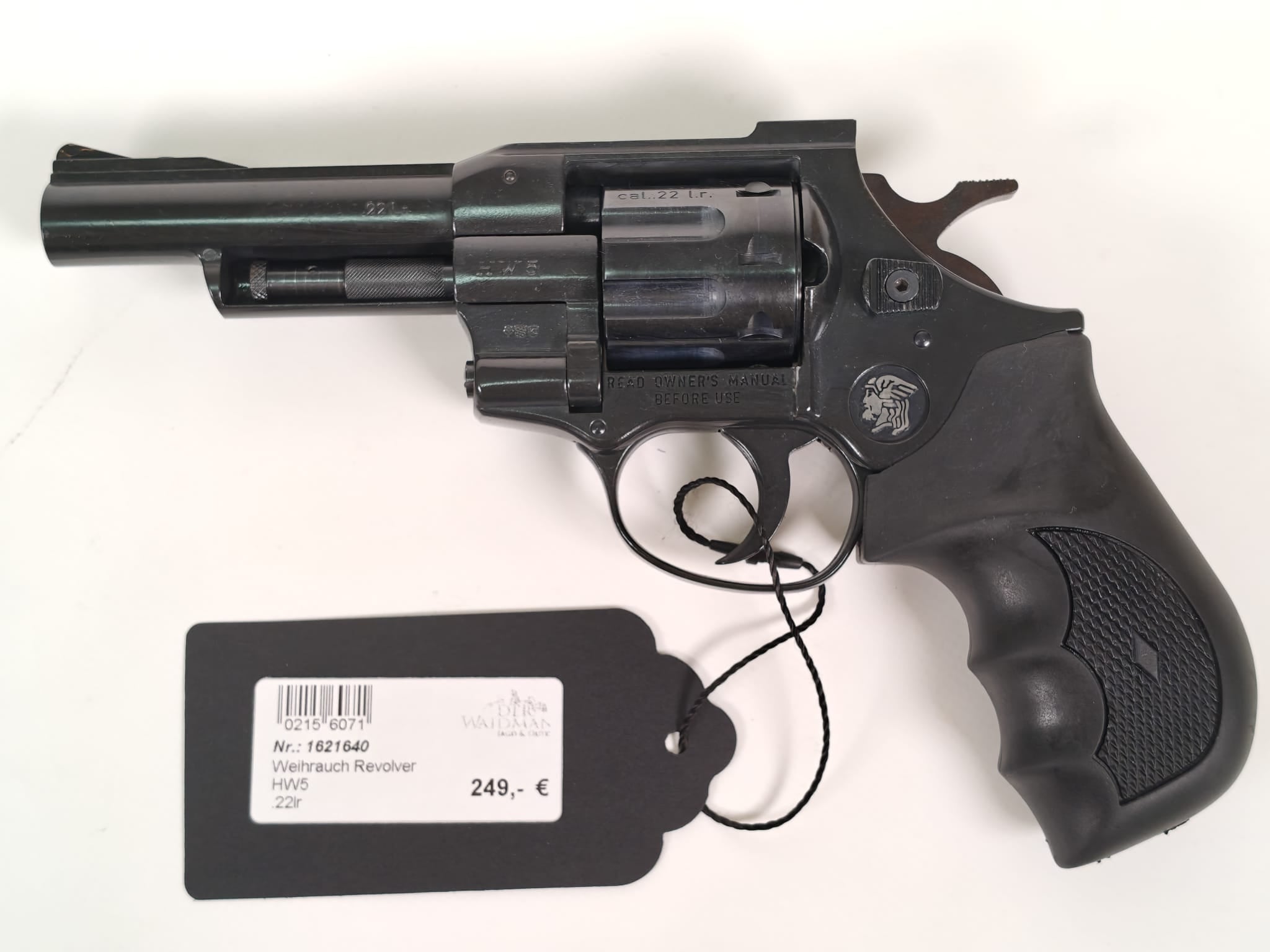 Weihrauch HW5 .22 lfb Revolver 10 cm