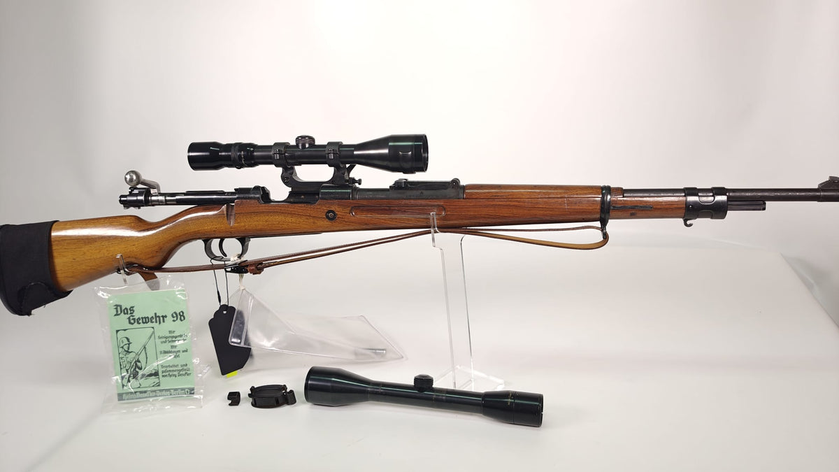 Mauser Gewehr 98 8x57 IS mit Kahles Helia und Ersatzzielfernrohr