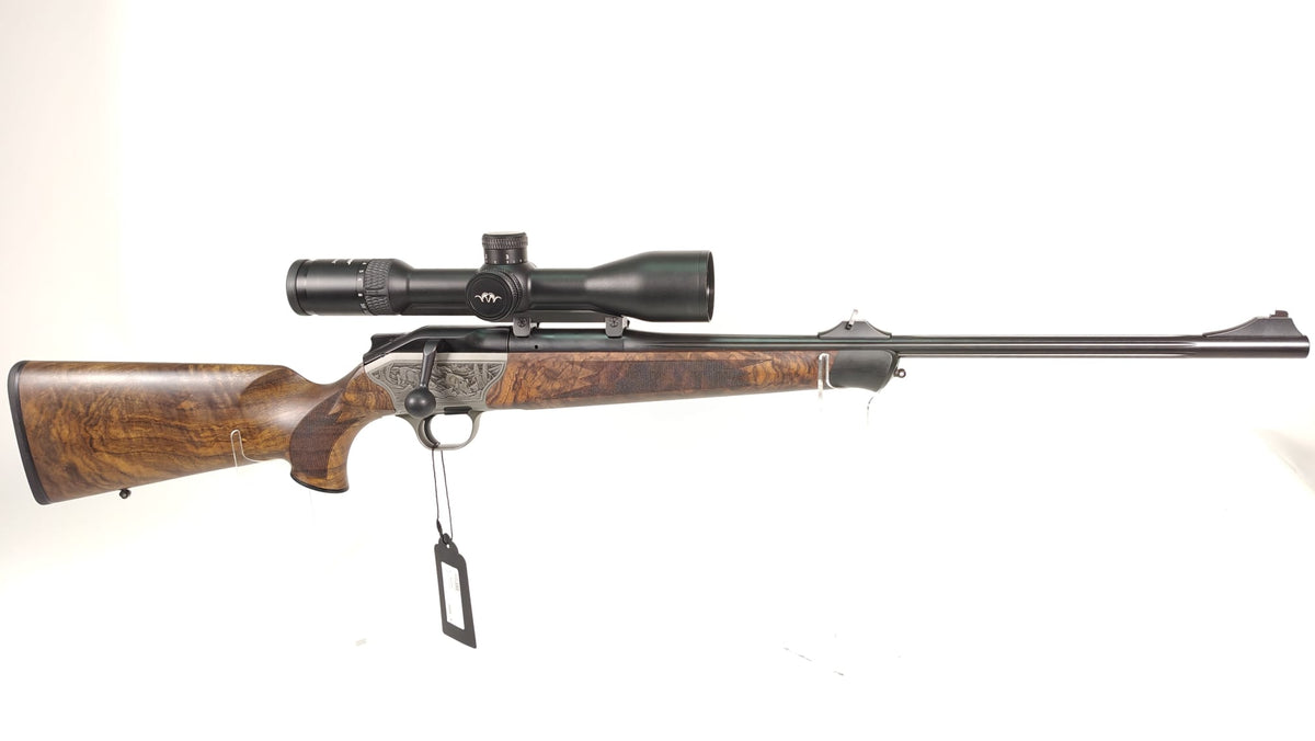 Blaser R8 Luxus 8x57 IS – Holzklasse 5, kannelierter Lauf und neues Blaser B2 3–18x50 iC