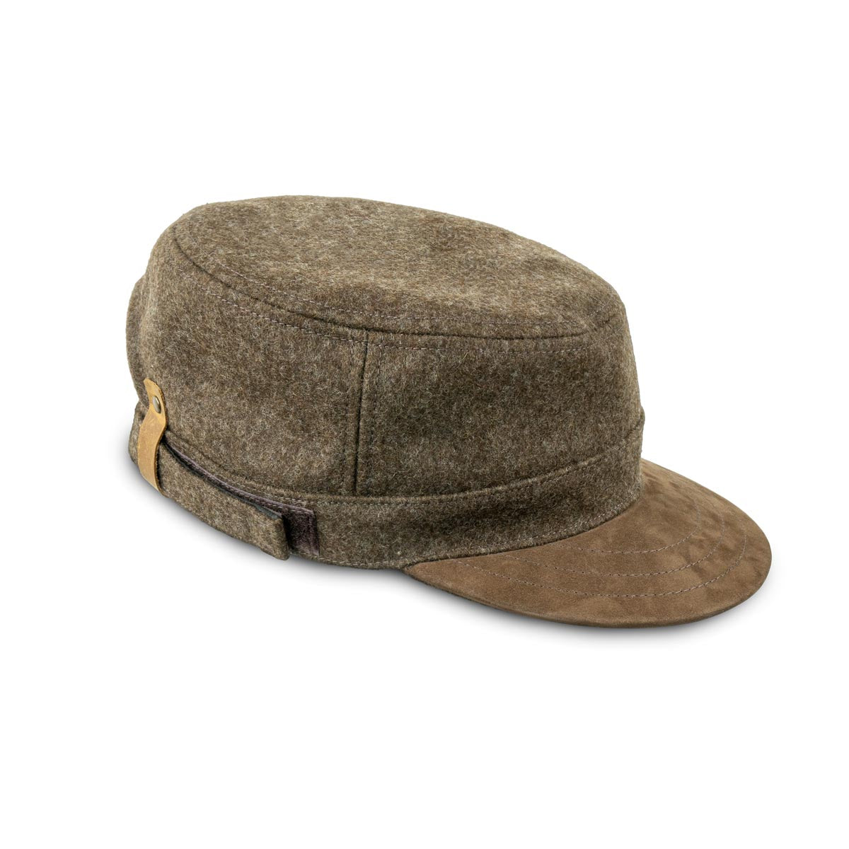 Loden Field Cap „Schirmling“ Braun