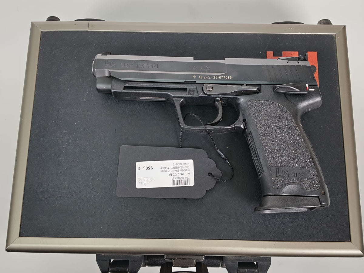 H&K USP Expert .45 ACP – Originalkoffer & Ersatzmagazin