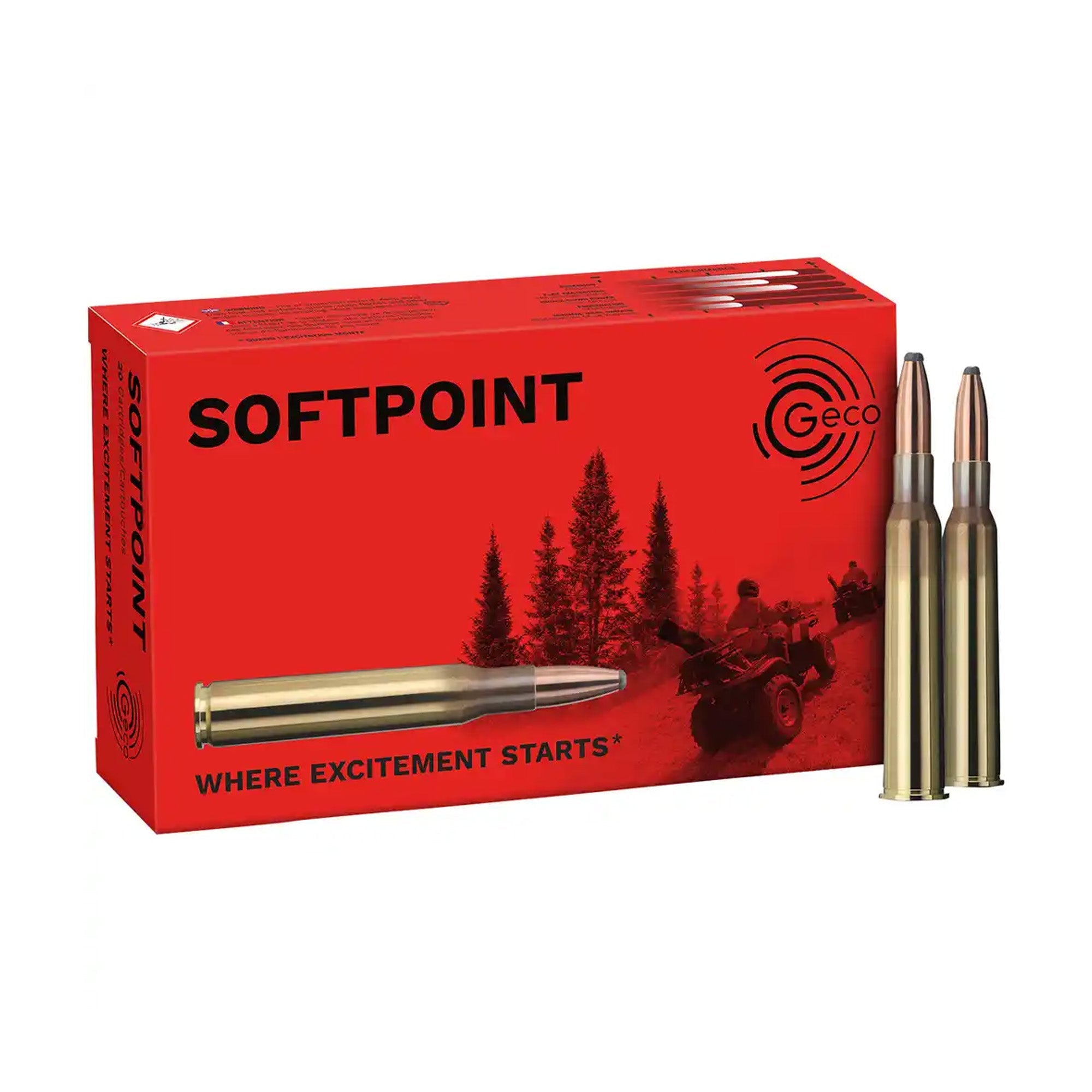 7x65 R Softpoint Teilmantel 10,7g/165grs. Kugelpatronen