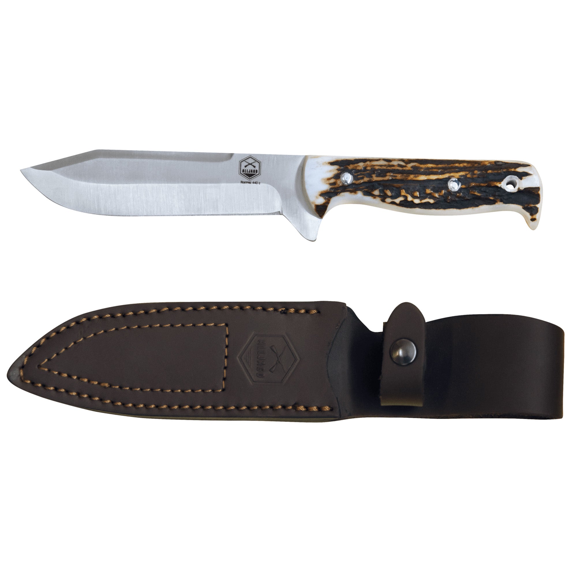 Jagdnicker mit Hirschhorngriff