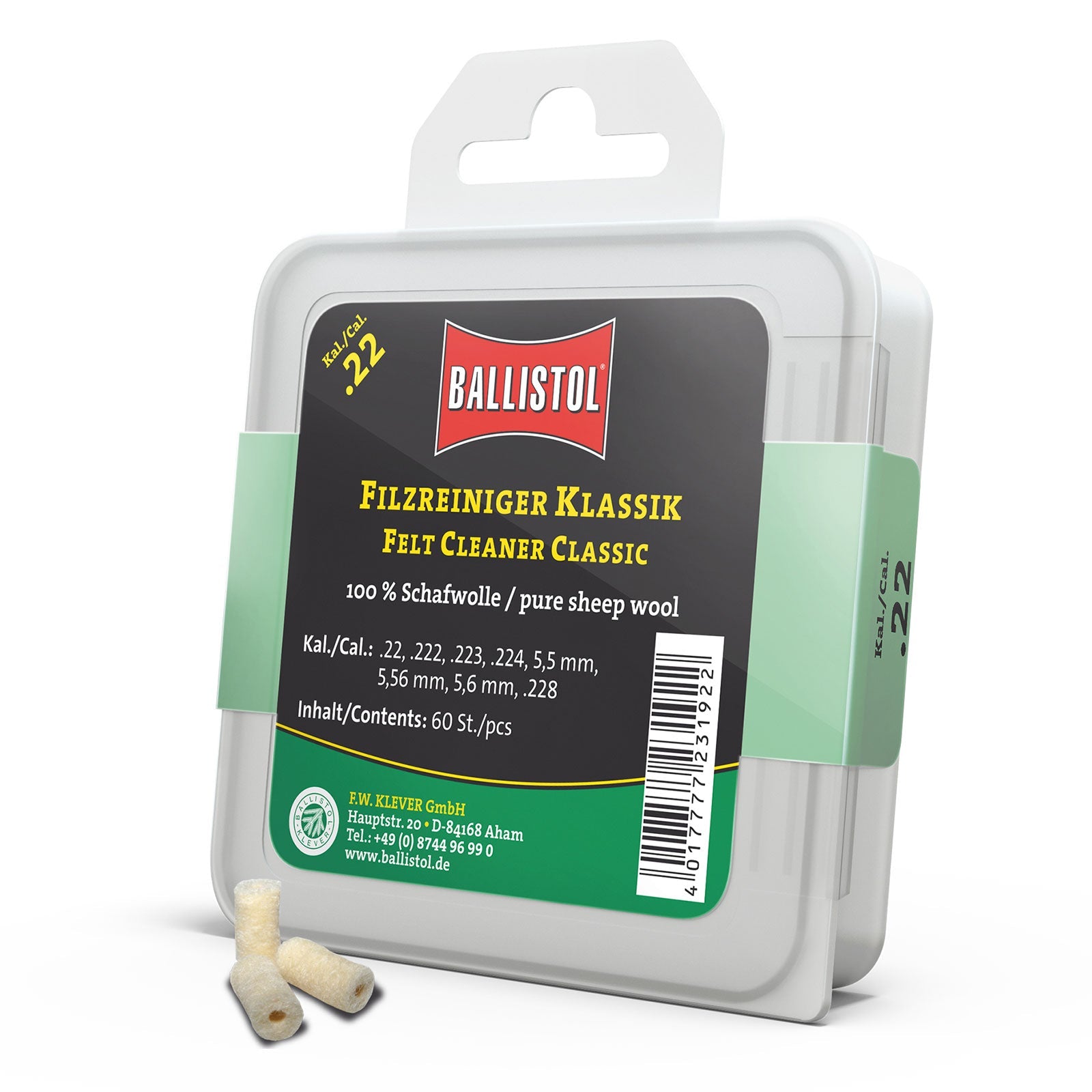 Filzreiniger Klassik / 60 Stk.