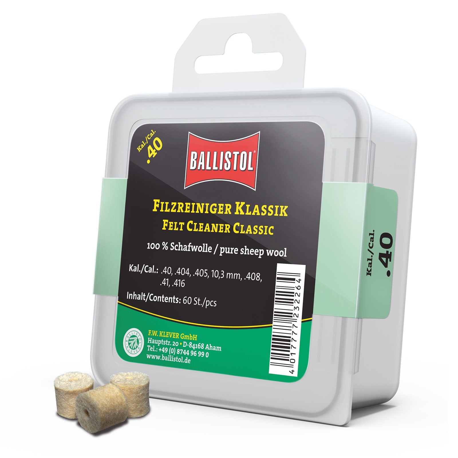 Filzreiniger Klassik / 60 Stk.