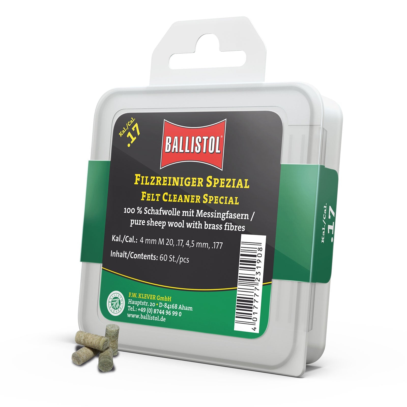Filzreiniger Spezial / 60 Stk.
