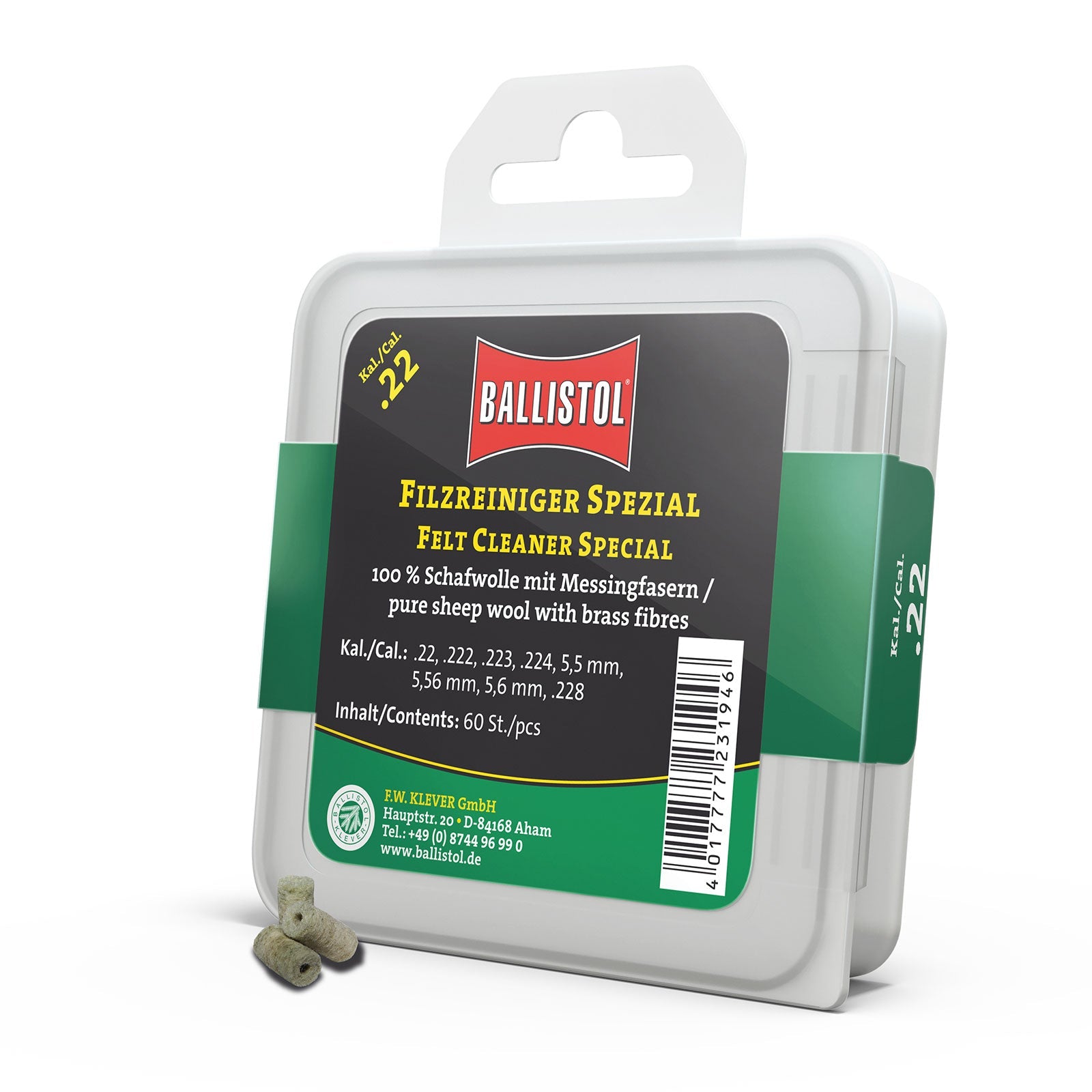 Filzreiniger Spezial / 60 Stk.