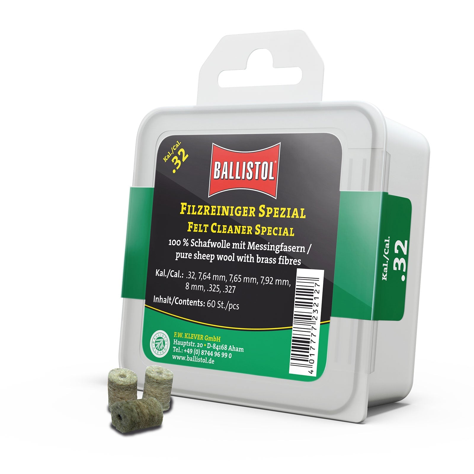 Filzreiniger Spezial / 60 Stk.