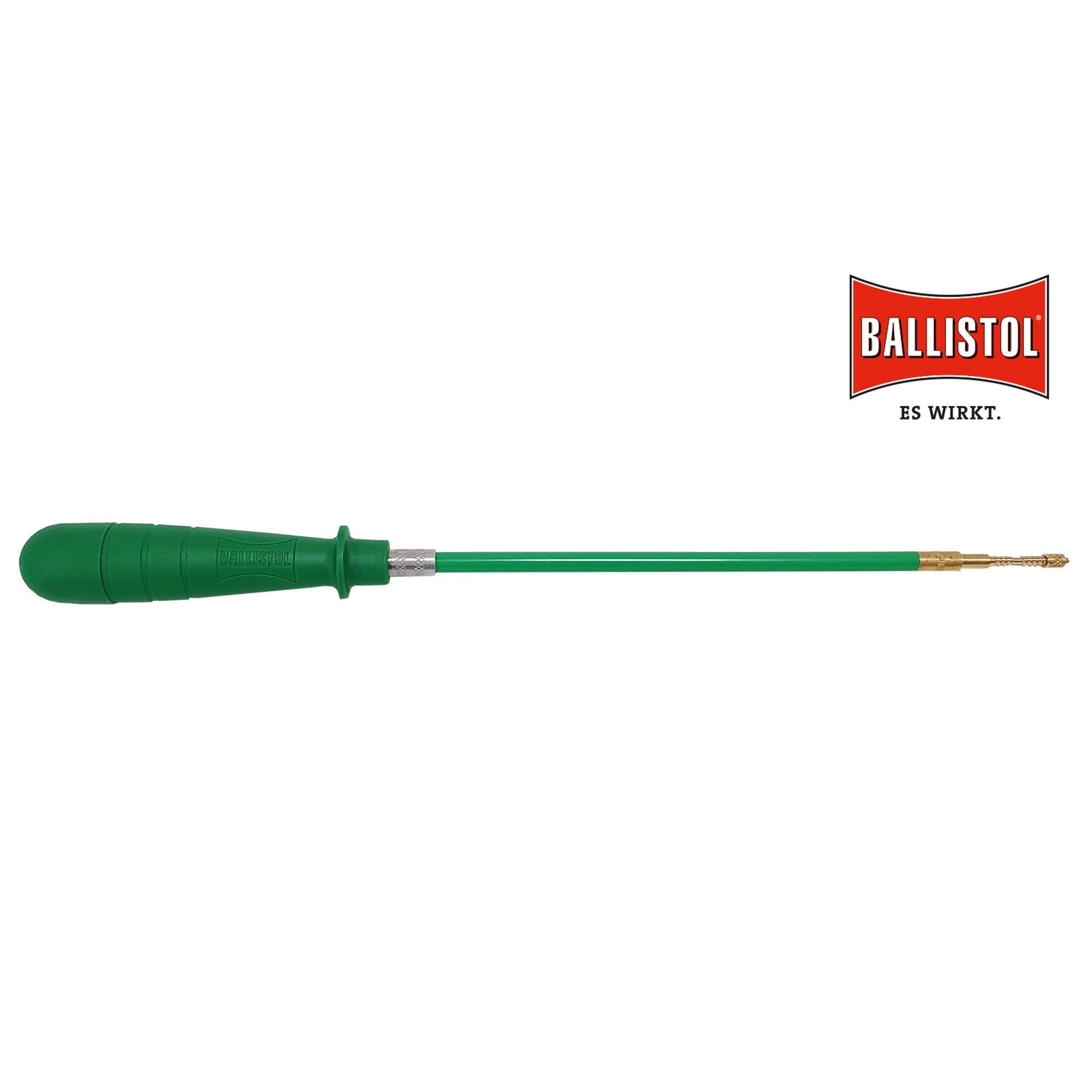 Stahl-Putzstab kurz mit Zubehör