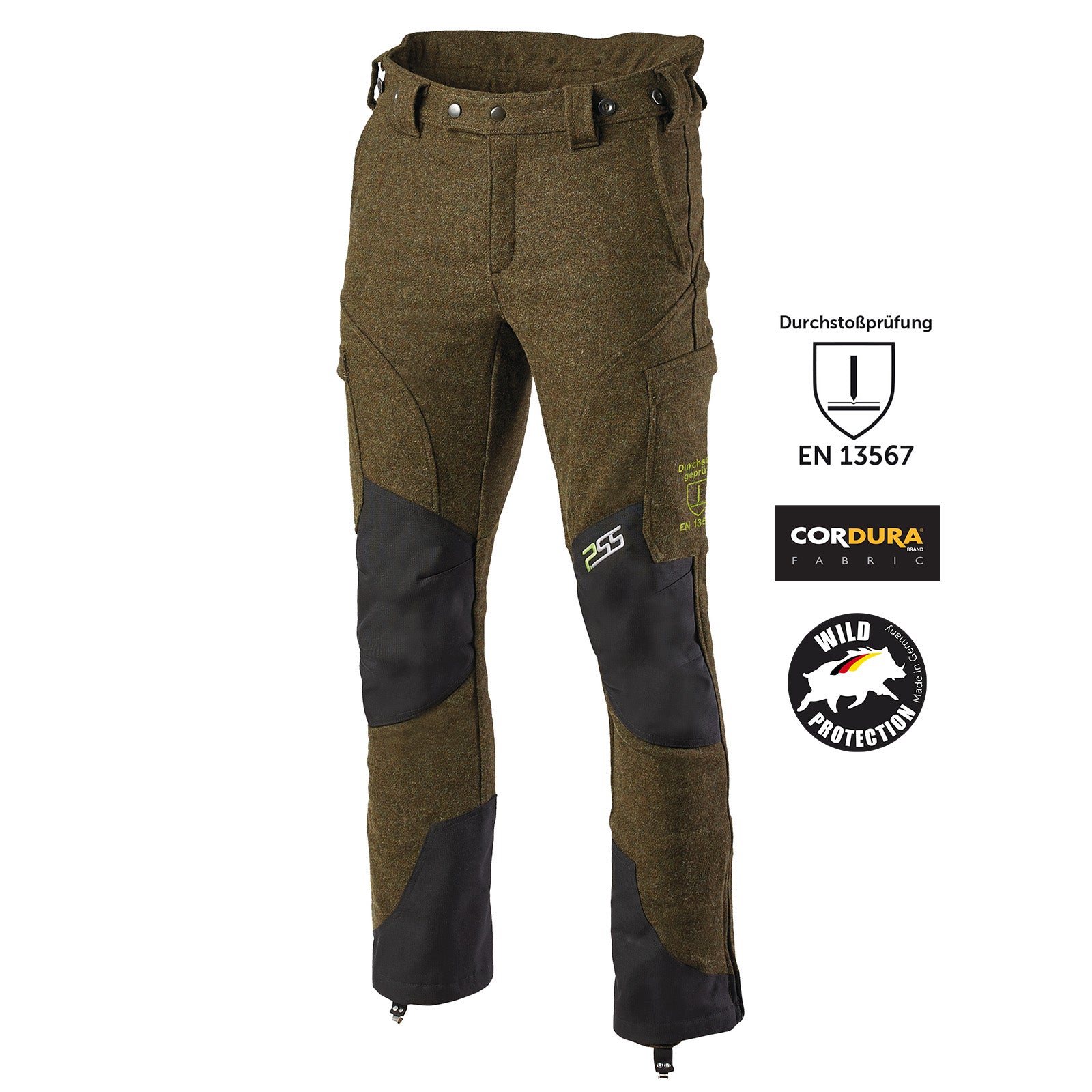 Sauenschutzhose aus Loden