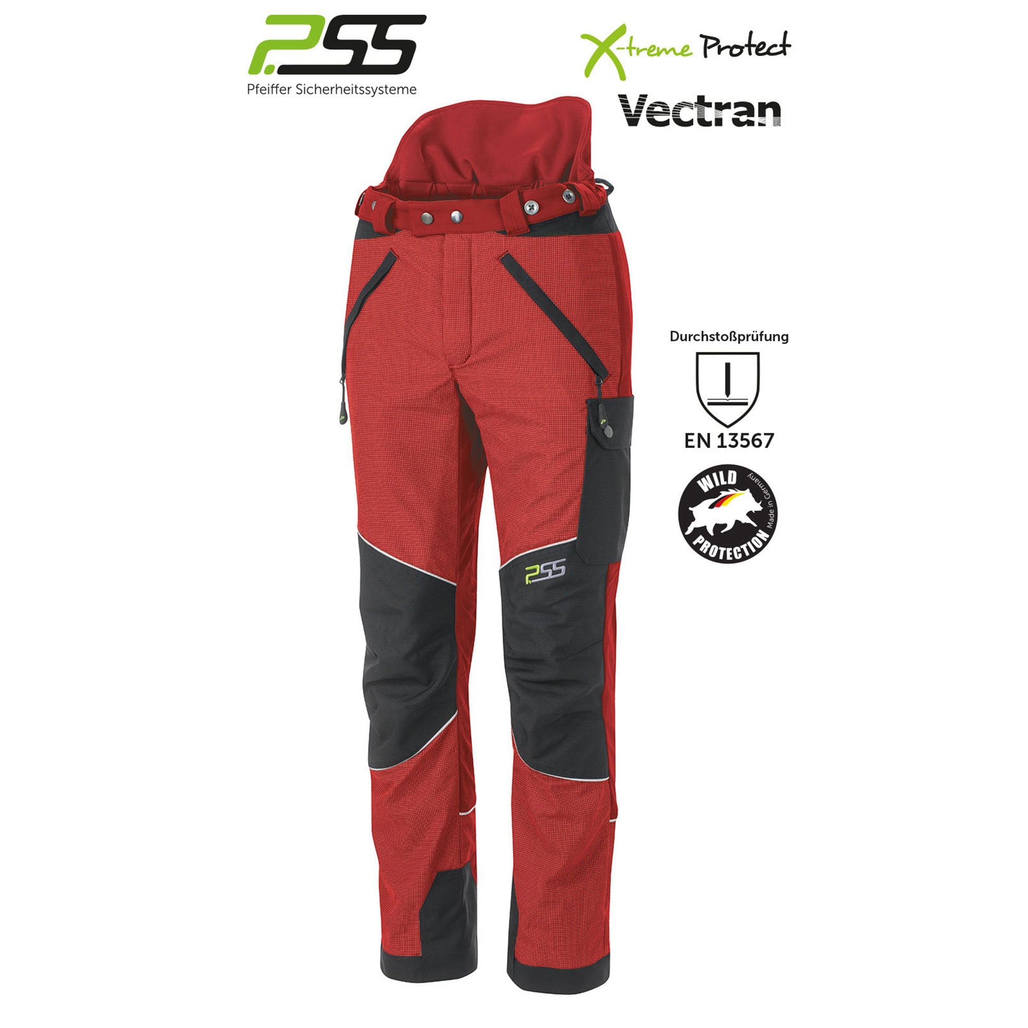 X-treme Protect Sauenschutzhose Rot