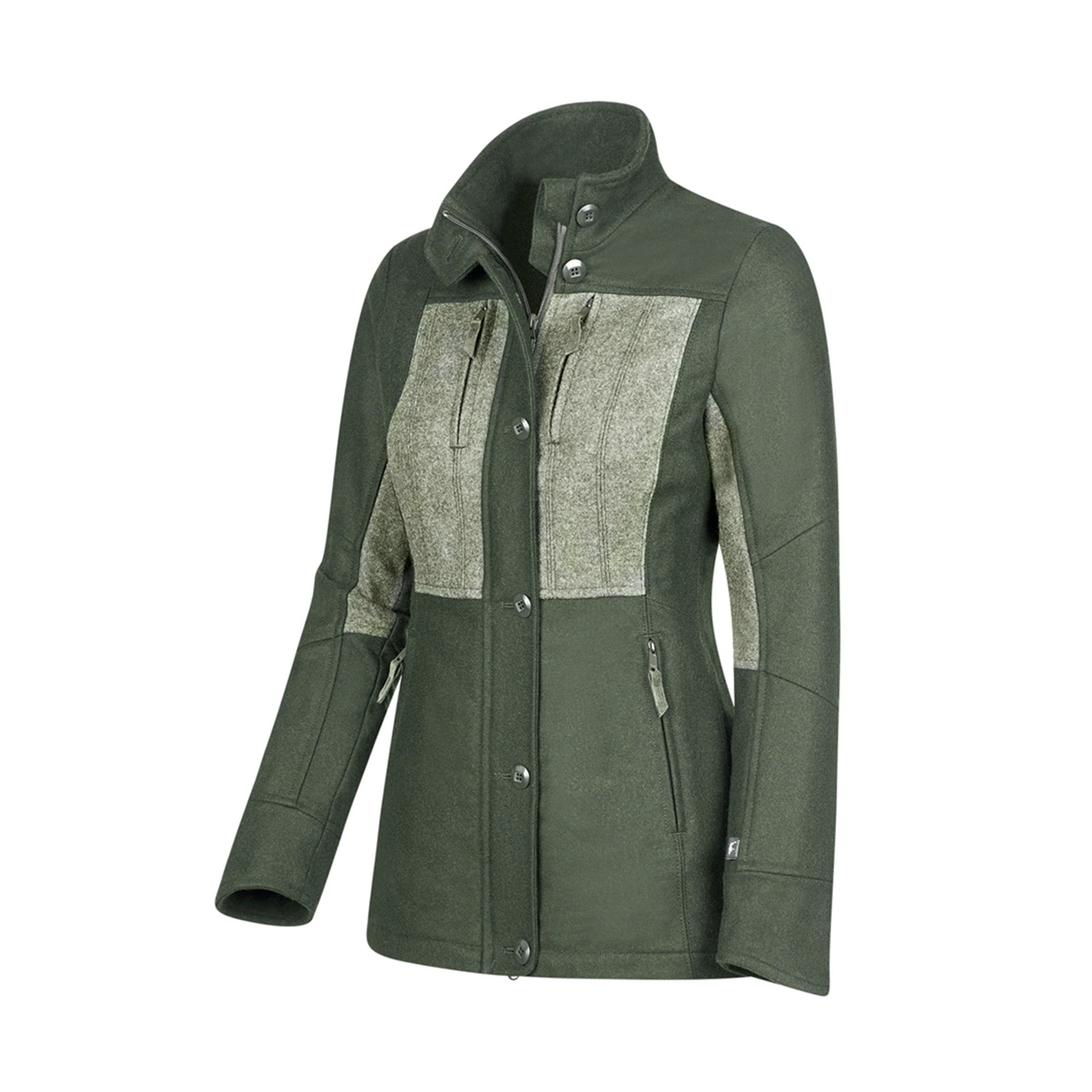 Damen Lodenjacke Gamskopf 2