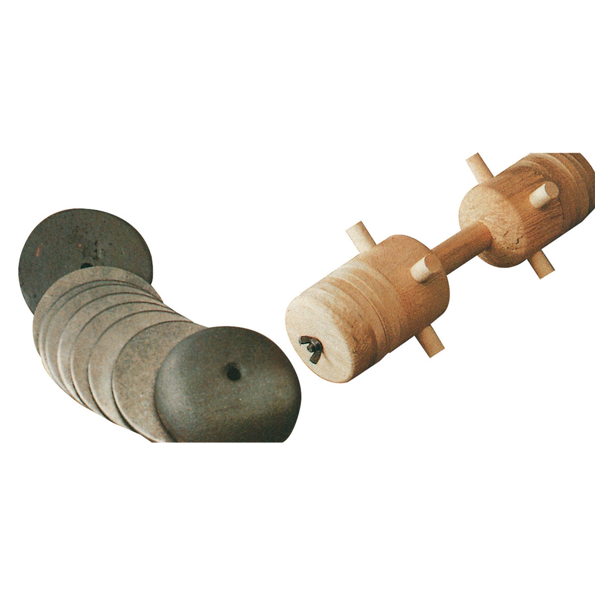 Eisenkopfscheibe für Apportierbock