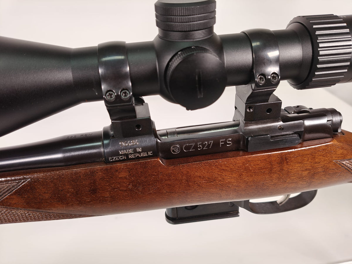 CZ 527 FS Stutzen .222 Rem. mit neuem AKAH 2,5–10x50 LA4