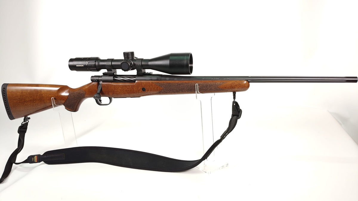 Mossberg Patriot .308 Win. mit Minox ZX5 3–15x56 Leuchtpunkt