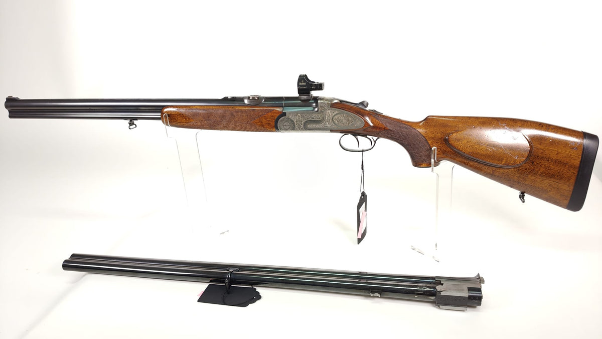 Antonio Zoli Bockbüchsflinte 7x65R / 12/70 mit Wechsellaufbündel und Burris FastFire II