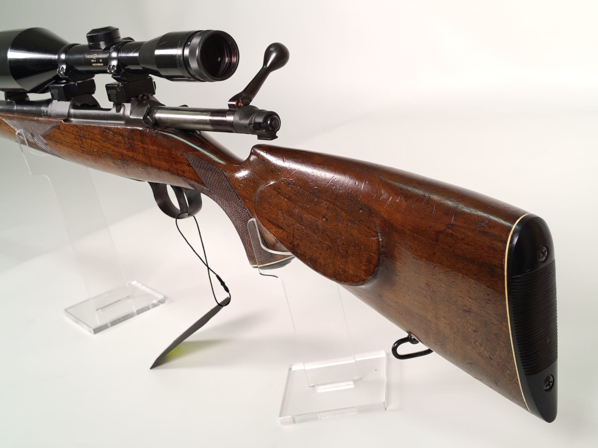 Brünner Repetierbüchse 7x64 mit Nickel 8x56