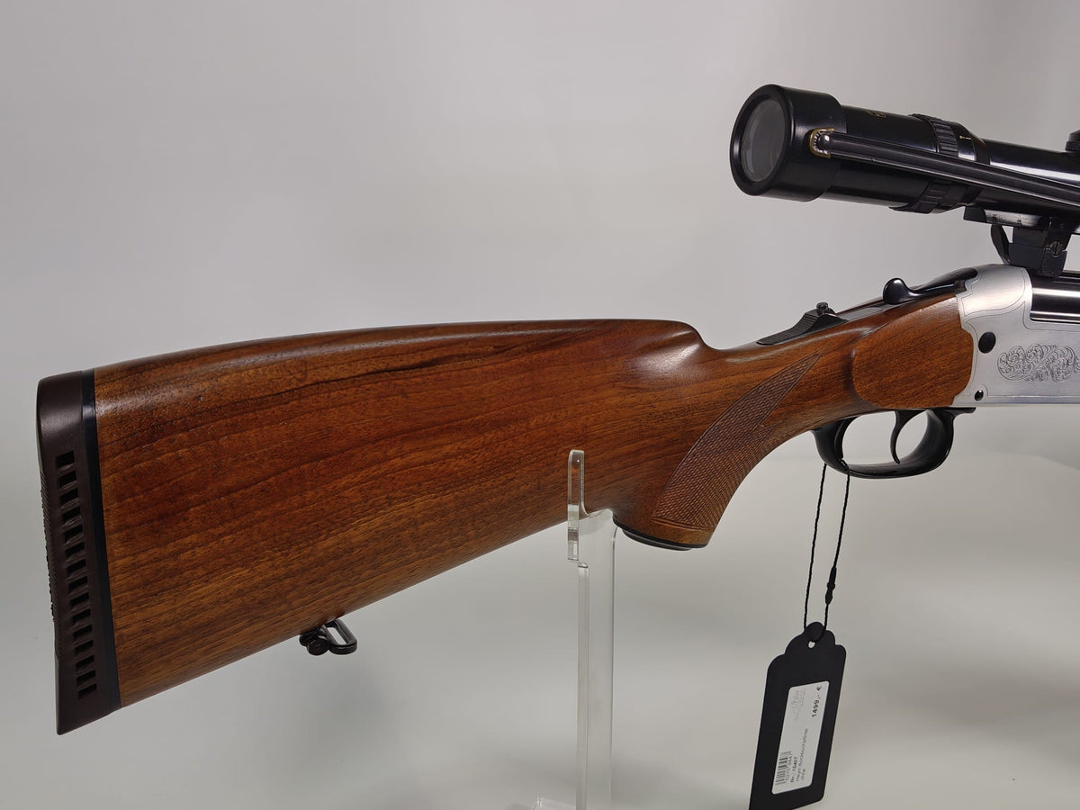 Heym Mod. 22 S 2 Bockbüchsflinte .222Rem & 16/70 inkl. Schmidt & Bender 3-12x56