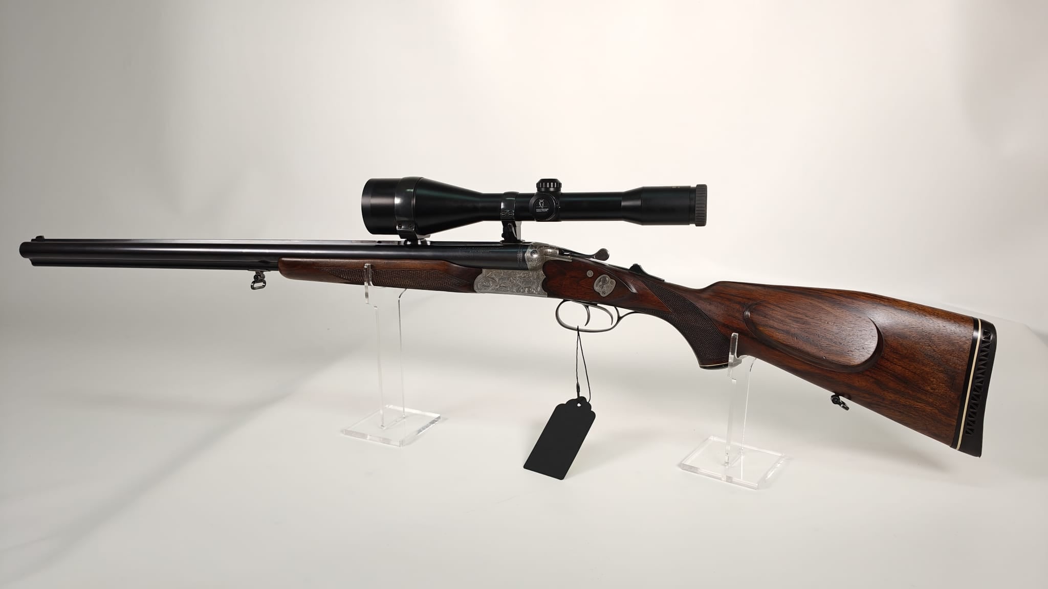Sauer & Sohn Mod. 3000 .30-06 Spring., 12/70, .22lr Einstecklauf & Handspannung inkl. Schwenkmontage