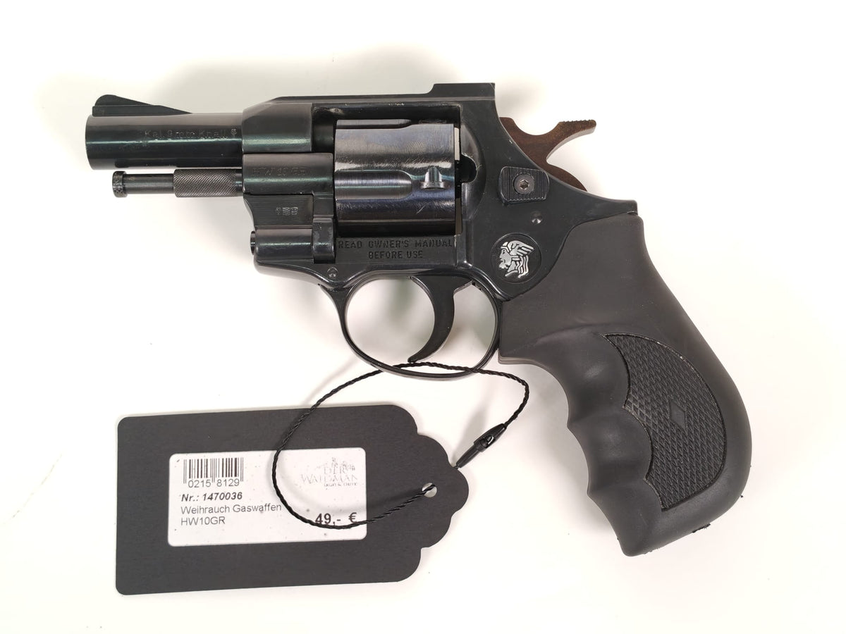 Weihrauch Mod. HW10GR Schreckschussrevolver 9mm Knall