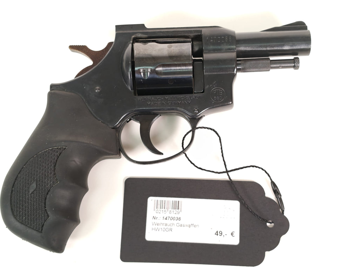 Weihrauch Mod. HW10GR Schreckschussrevolver 9mm Knall