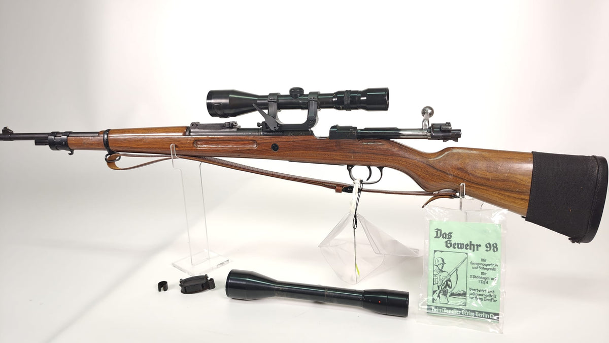 Mauser Gewehr 98 8x57 IS mit Kahles Helia und Ersatzzielfernrohr