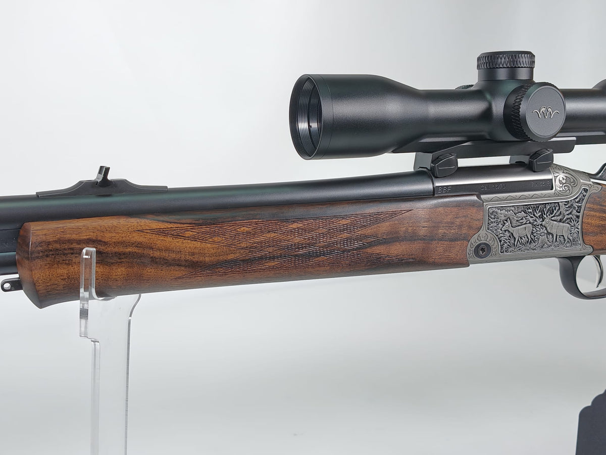 Blaser BBF 95 Luxus 7x65 R / 16/70 – neuwertig mit neuem Blaser 1,7–10x42