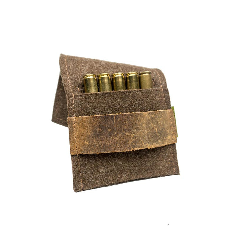 Filzpatronenetui Büchse, 5er